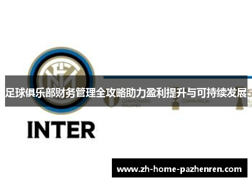 足球俱乐部财务管理全攻略助力盈利提升与可持续发展